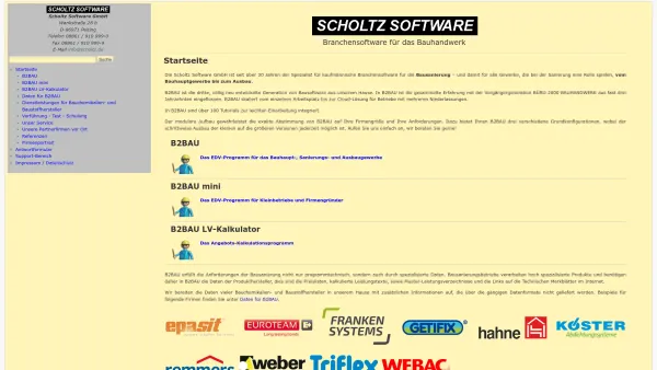 Website Screenshot: Scholtz Software GmbH - Scholtz Software GmbH: Startseite - Date: 2023-06-20 10:40:20
