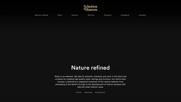 Website Screenshot: Schotten & Hansen GmbH -  Schotten & Hansen - auf bestem Boden - Nature refined — Schotten & Hansen - Date: 2023-06-20 10:40:20