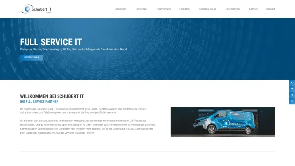 Website Screenshot: Schubert IT GmbH - Startseite - Schubert IT GmbH - Date: 2023-06-20 10:40:20