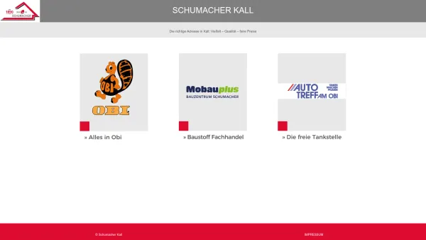 Website Screenshot: Autohaus Schumacher GmbH · Autotreff am Obi -  Die freie Tankstelle - Home - Date: 2023-06-20 10:40:20