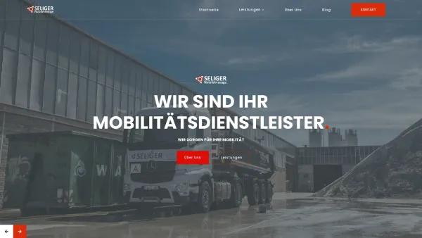 Website Screenshot: Seliger Nutzfahrzeuge - Seliger LKW mieten, neue & gebrauchte LKW kaufen in Hessen - Date: 2023-06-20 10:42:26