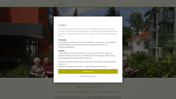 Website Screenshot: Seniorenzentrum Elisabethenhaus - Seniorenzentrum Rosengarten in Bad Schussenried - Date: 2023-06-20 10:40:23