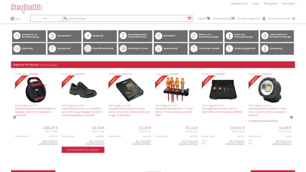 Website Screenshot: Seyboth & Co. -  Technischer Großhandel - Seyboth & Co. GmbH - Date: 2023-06-20 10:40:23