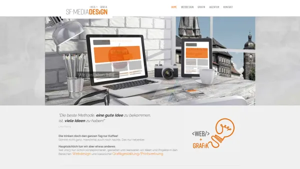 Website Screenshot: sf-mediadesign - SF-MEDIADESIGN - Webdesign und Grafikgestaltung - Werbeagentur in Lichtenfels - Date: 2023-06-20 10:40:23