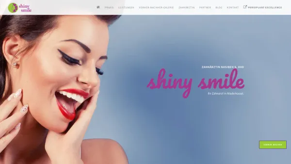 Website Screenshot: Zahnarztpraxis Shiny Smile - Zahnarzt Niederkassel » Zahnarztpraxis shiny smile - Date: 2023-06-20 10:42:28