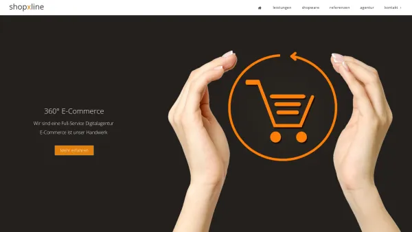 Website Screenshot: shopXline Internetagentur - SHOPXLINE E-Commerce Agentur in München & Landsberg - Date: 2023-06-20 10:40:23