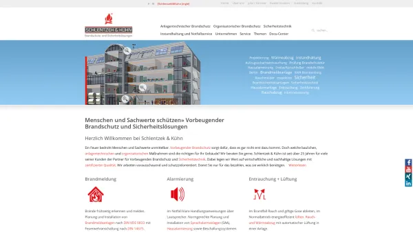 Website Screenshot: A A A Aabalhaus Sicherheit rund ums Haus Wilfried Neick GmbH - zertifizierter ?Brandschutz - Schlentzek & Kühn - Date: 2023-06-20 10:40:23
