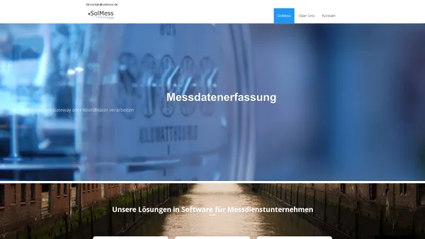 Website Screenshot: SolMess GmbH mess & abrechnungsdienst - SolMess - SolMess GmbH - Date: 2023-06-20 10:40:26