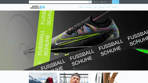 Website Screenshot: Michas Sport Shop - Sport-Versand24.de - ALL IN Sport Onlineshop für Kleidung, Schuhe & Ausrüstung - Date: 2023-06-20 10:40:28