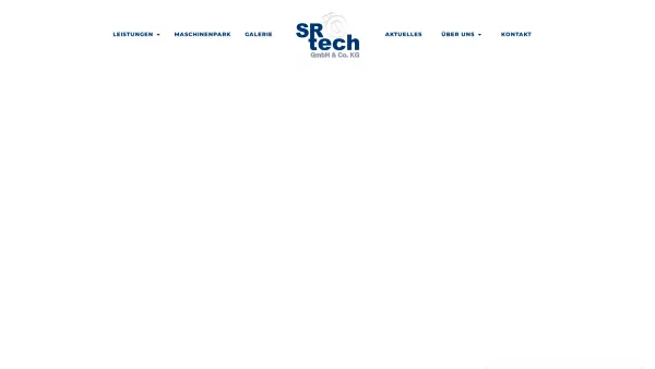 Website Screenshot: SR-tech -  Präzisionsmechanik für Groß- und Kleinserien Entwicklung und Konstruktion von Feinmechanischen Geräten - SR-tech - Ihr Partner für spanende CNC-Fertigung - Date: 2023-06-20 10:40:29