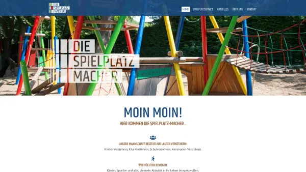 Website Screenshot: SSG Dienstleistung GmbH - SSG - Die Spielplatz-Macher | Spielplatzbau aus Hamburg - Date: 2023-06-20 10:40:29