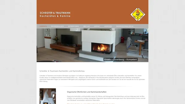 Website Screenshot: Scheidter + Trautmann - Ofenbauer Augsburg und München Kachelofenbau Kaminbau Ofenbau Scheidter Trautmann - Date: 2023-06-20 10:40:29