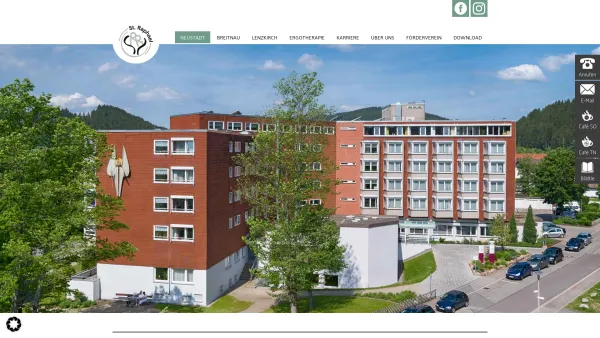 Website Screenshot: Seniorenzentrum St. Raphael - Neustadt - St. Raphael - Date: 2023-06-20 10:40:29