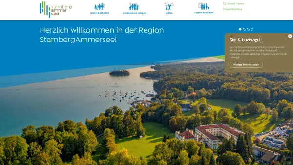 Website Screenshot: gwt Starnberg GmbH - StarnbergAmmersee.de – Informationen zu Wirtschaft, Tourismus und die Region StarnbergAmmersee - Date: 2023-06-20 10:42:28