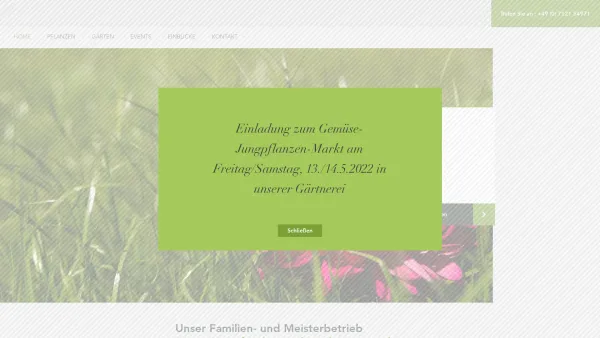 Website Screenshot: Staudengärtnerei Schöllkopf - HOME | Schöllkopf Immergrün - Date: 2023-06-20 10:40:31