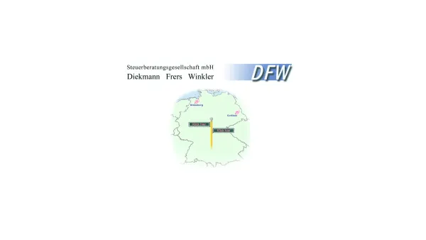 Website Screenshot: Steuerberater Diekmann · Frers · Winkler -  Steuerberatungsgesellschaft mbH - Steuerberatungsgesellschaft mbH DFW - Date: 2023-06-20 10:40:31
