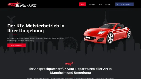 Website Screenshot: Stefan KFZ Meisterwerkstatt - Kfz-Reparaturen aller Art | Bad Dürkheim | Stefan KFZ - Date: 2023-06-20 10:42:28