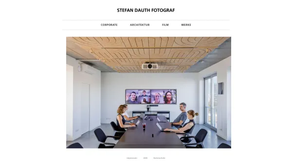 Website Screenshot: Stefan Dauth Fotograf | Architekturfotografie und Industriefotografie - Information • Stefan Dauth | Fotograf Berlin - Date: 2023-06-20 10:40:31