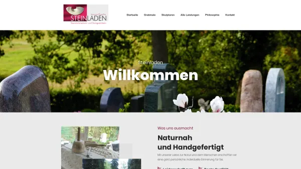 Website Screenshot: Steinladen Itzstedt UG Jeanine Gaedke - Date: 2023-06-20 10:40:31