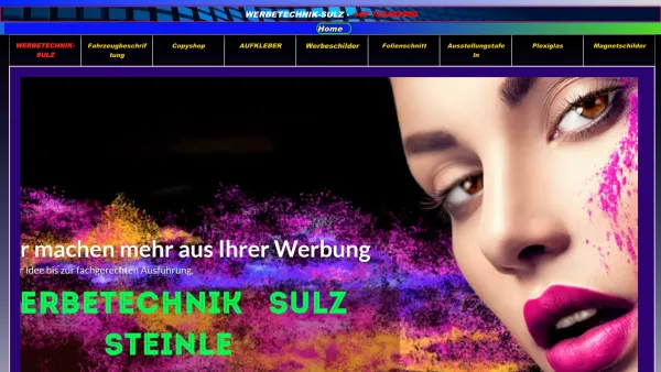Website Screenshot: Werbetechnik & Copy-Shop - www.steinle-werbetechnik.de - Date: 2023-06-20 10:40:31