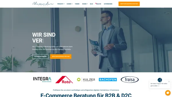 Website Screenshot: Alexander Steireif GmbH - E-Commerce Beratung für B2B & D2C | Steireif GmbH - Date: 2023-06-20 10:42:28