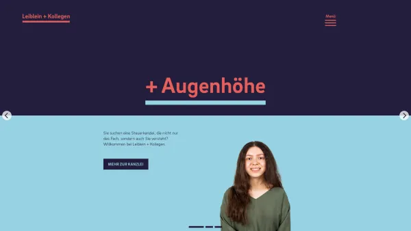 Website Screenshot: Leiblein Steuerberatungsgesellschaft mbH - Leiblein + Kollegen | Steuerberater Aschaffenburg - Date: 2023-06-20 10:40:31