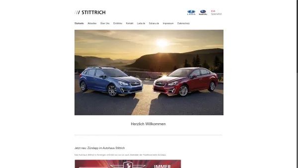 Website Screenshot: Wolfgang Stittrich Autohaus -  ...wir machen Ihr  Auto fit! - Autohaus Stittrich Ulm - Date: 2023-06-20 10:40:34