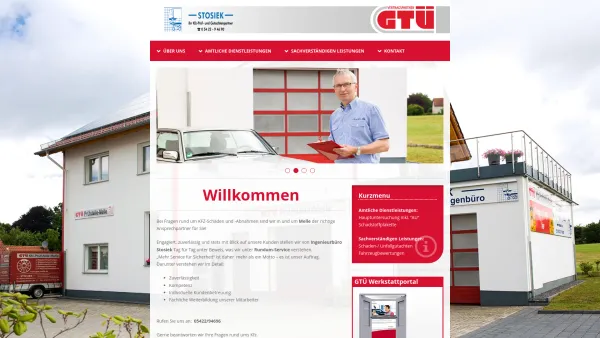 Website Screenshot: Automobilgutachter Stosiek - Ingenieurbüro Stosiek - Home - Date: 2023-06-20 10:40:34