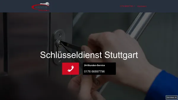 Website Screenshot: Schluesselnotdienst Stuttgart - Schlüsseldienst Stuttgart -Günstig! Zuverlässig! Professionell! - Date: 2023-06-20 10:40:34