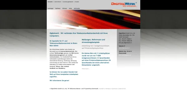 Website Screenshot: TALK 4 YOU Kommunikationsprofis GmbH -  Communication Anywhere - Startseite - IT- Telekommunikationstechnik Darmstadt - Digitalwerk GmbH & Co.KG - Date: 2023-06-20 10:40:37