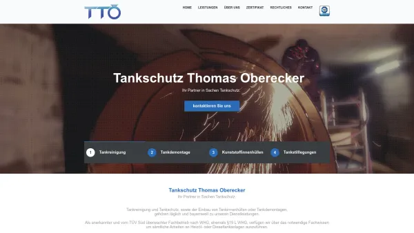 Website Screenshot: Tankschutz Thomas Oberecker TTO - TTO - Tankschutz Thomas Oberecker - Date: 2023-06-20 10:40:37
