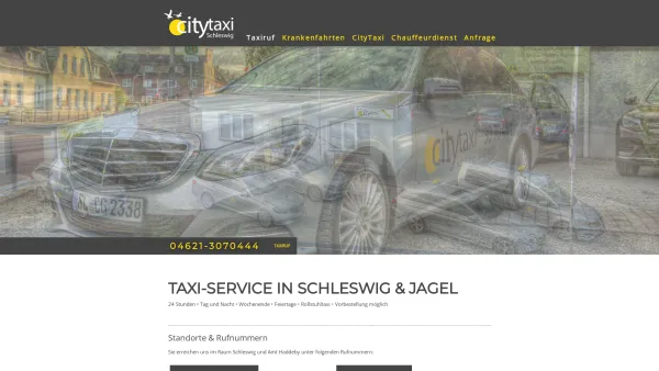 Website Screenshot: Taxi Ruf Treia - Taxi-Ruf Schleswig • Jagel - 04621 - 30 70 444 - Date: 2023-06-20 10:40:40