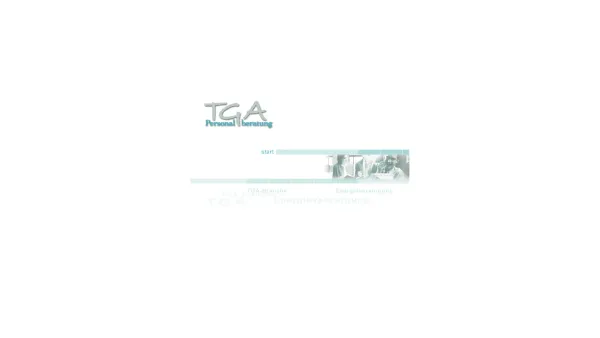 Website Screenshot: TGA Personalberatungs GmbH - Date: 2023-06-20 10:40:40