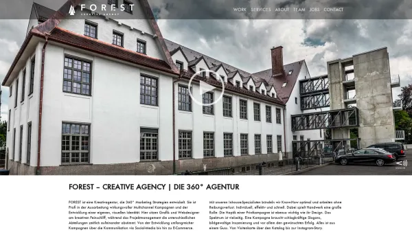 Website Screenshot: FOREST  Creative Agency - FOREST - Creative Agency | Werbeagentur Rosenheim - Date: 2023-06-20 10:40:40