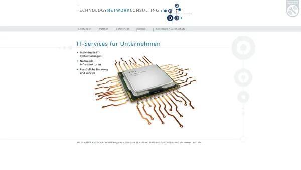 Website Screenshot: TNC Professionelle EDV-Systembetreuung - Home - TNC-it - Date: 2023-06-20 10:40:43