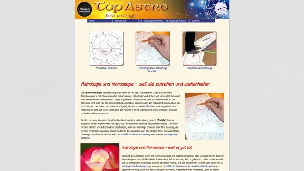 Website Screenshot: Top Astro Astrologie Horoskope Klangmassage - Astrologie München - Horoskope - Ihr Astrologe - Date: 2023-06-20 10:40:43