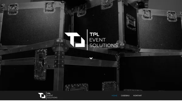 Website Screenshot: TPLighting - Flightcases & Casebau nach Maß | TPL Event Solutions - Date: 2023-06-20 10:42:31