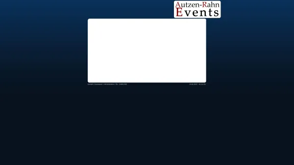 Website Screenshot: Festzelte Inh. Thomas Autzen-Rahn -  Ihr Veranstaltungspartner für Zeltveranstaltungen - Autzen-Rahn Events - Date: 2023-06-20 10:40:46