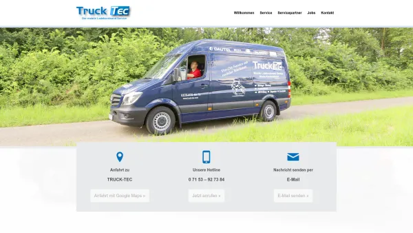 Website Screenshot: TRUCK TEC -  An- und Verkauf von Ladebordwänden - TRUCK-TEC der mobile Ladebordwand-Service 73249 Wernau - Date: 2023-06-20 10:40:46