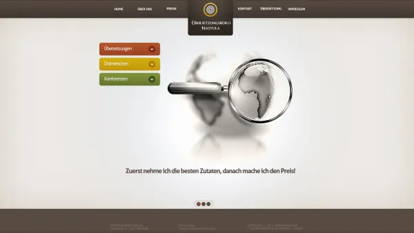 Website Screenshot: Übersetzungsbüro Nastula - Übersetzungsbüro Dortmund - Polnisch Übersetzer und Dolmetscher in Dortmund - Date: 2023-06-20 10:40:49
