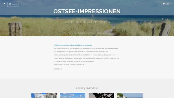 Website Screenshot: Unsere-Landschaften - Galerie der Ostsee-Bilder - Date: 2023-06-20 10:40:51