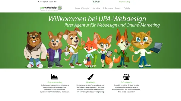 Website Screenshot: UPA Verlags GmbH - Ihre Agentur für Webdesign und Online-Marketing › UPA-Webdesign - Date: 2023-06-20 10:40:51