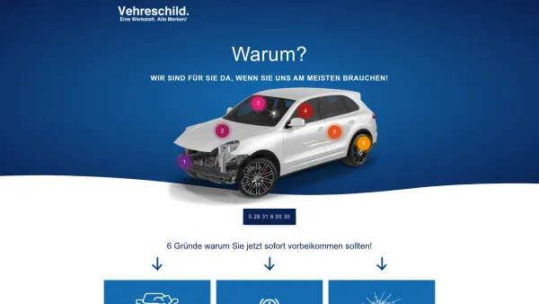 Website Screenshot: Bosch Service Dieter Vehreschild - Home | Vehreschild Kfz-Werkstatt Geldern Karosserie und Lackiererei - Date: 2023-06-20 10:40:51