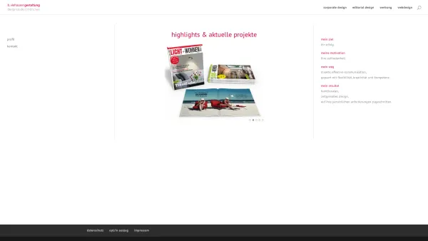 Website Screenshot: b. viehauser gestaltung - b. viehauser gestaltung | designstudio | münchen | werbeagentur | grafiker | - Date: 2023-06-20 10:40:54