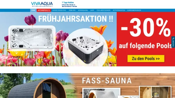 Website Screenshot: Viva-Aqua GmbH - VIVA-AQUA GmbH - Date: 2023-06-20 10:40:54