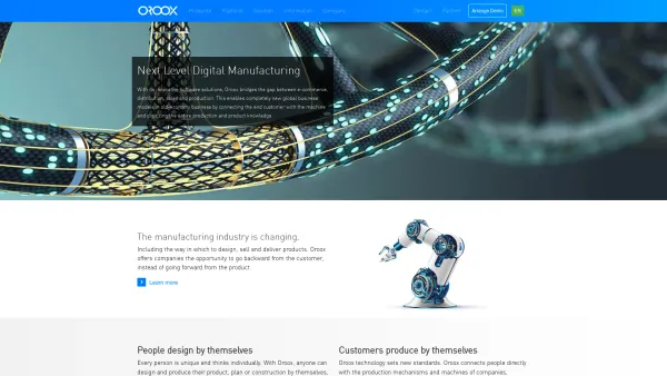 Website Screenshot: Webcad Accelerate your business. Create your model. - Oroox - Next Level Digital Manufacturing (EN) - Date: 2023-06-20 10:40:57