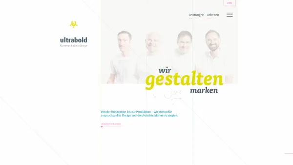 Website Screenshot: Wega Werbeagentur GmbH - Ultrabold Kommunikationsdesign GmbH - Date: 2023-06-20 10:41:00