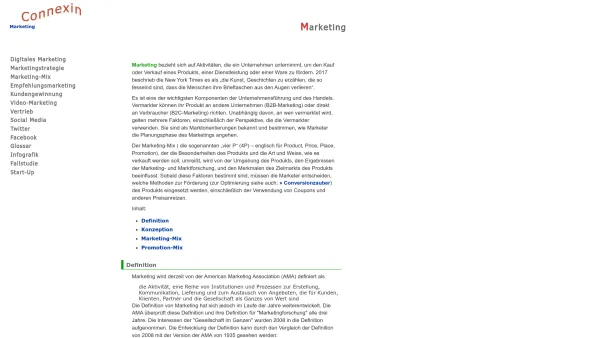 Website Screenshot: WMC Wendeler Marketing Consulting - Marketing - Date: 2023-06-20 10:42:34