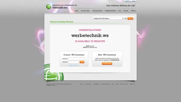 Website Screenshot: May Werbetechnik - WebSite.ws – Your Internet Address for Life - Date: 2023-06-20 10:41:00