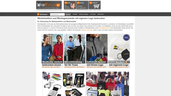 Website Screenshot: Wienröder Werbemittel GmbH - Werbetextilien und Werbegeschenke ➡️ Hier mit eigenem Logo - Date: 2023-06-20 10:42:34